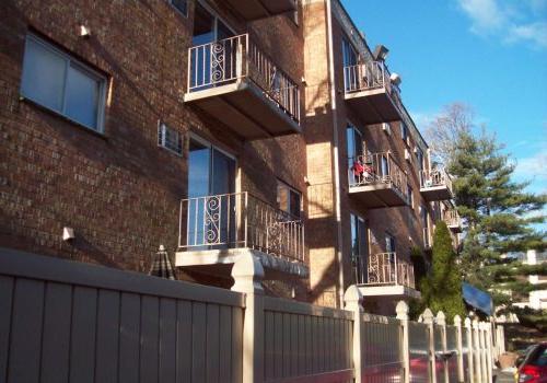 Exterior showing balconys at elkins park terrace